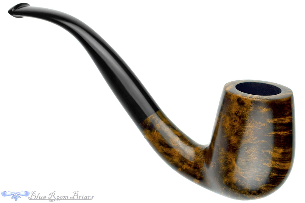 Blue Room Briars is proud to present this Merchant Service Pipe "1935" Chestnut Bent Billiard