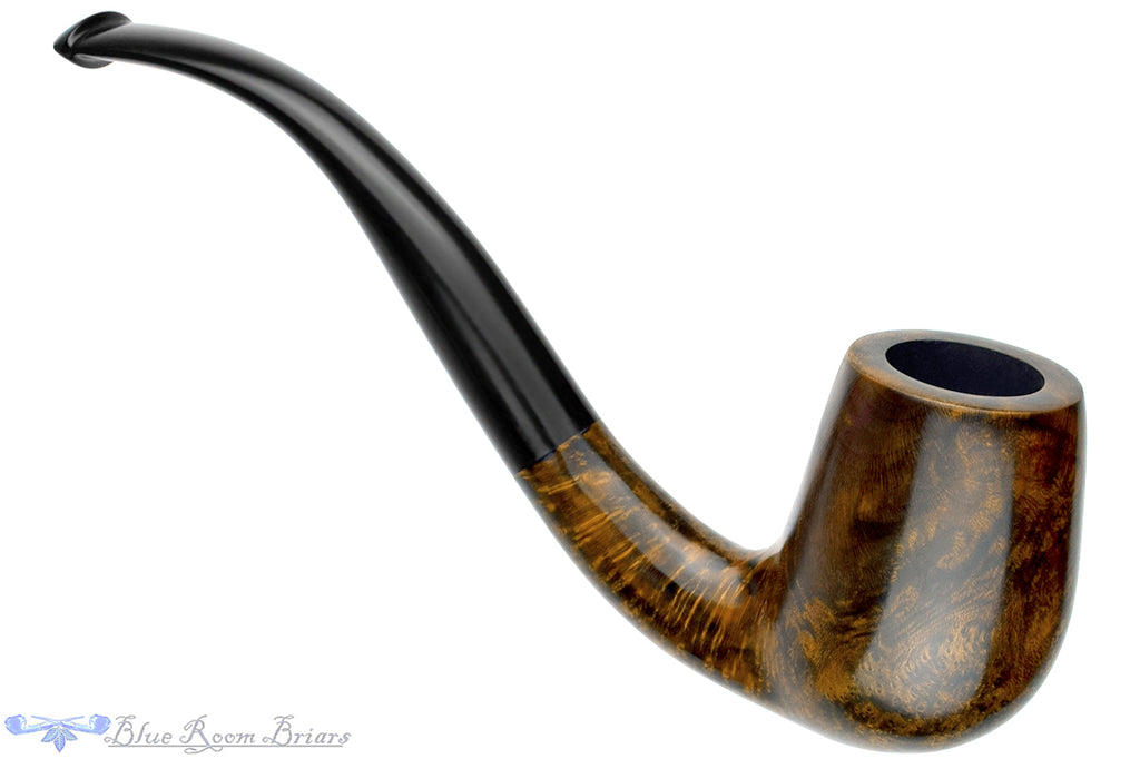 Blue Room Briars is proud to present this Merchant Service Pipe "1935" Chestnut Bent Billiard