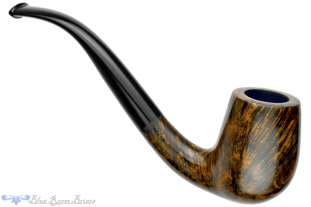 Blue Room Briars is proud to present this Merchant Service Pipe "1935" Chestnut Bent Billiard