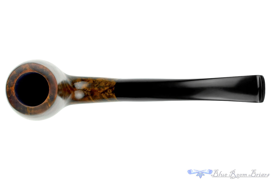 Blue Room Briars is proud to present this Merchant Service Pipe "1935" Chestnut Bent Billiard