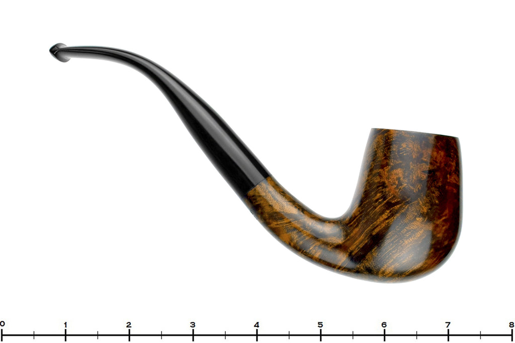 Blue Room Briars is proud to present this Merchant Service Pipe "1935" Chestnut Bent Billiard