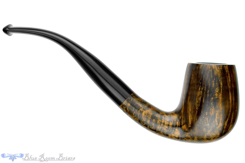 Blue Room Briars is proud to present this Merchant Service Pipe "1935" Chestnut Bent Billiard