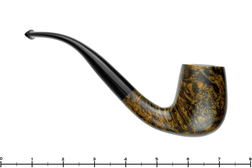 Blue Room Briars is proud to present this Merchant Service Pipe "1935" Chestnut Bent Billiard