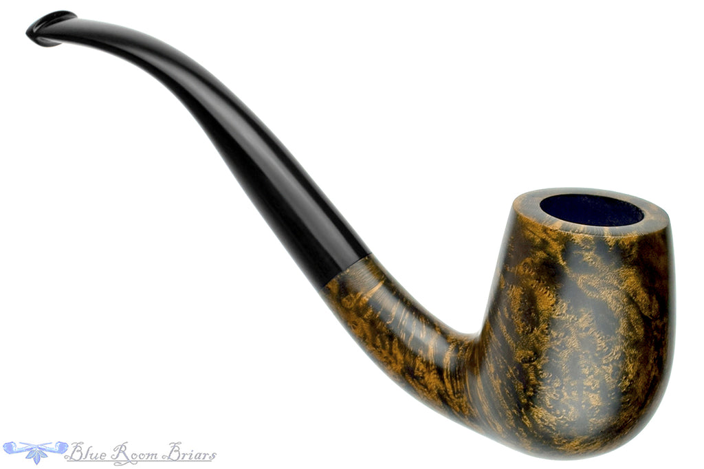 Blue Room Briars is proud to present this Merchant Service Pipe "1935" Chestnut Bent Billiard