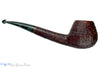 Blue Room Briars is proud to present this Bill Walther Pipe Bent Sandblast Oval Shank Cognac with Green Brindle