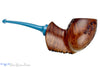 Blue Room Briars is proud to present this C Kent Joyce Pipe Spot Carved Egg with Plateau