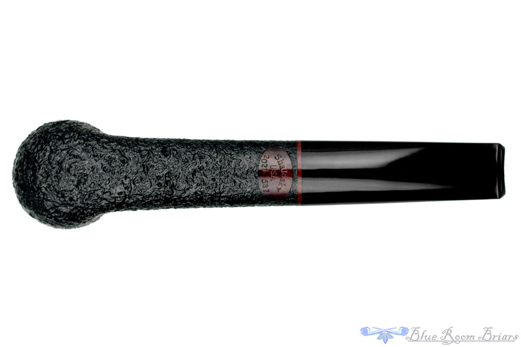 Blue Room Briars is proud to present this Bill Shalosky Pipe 537 Large Black Blast Oval Shank Billiard