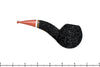 Blue Room Briars is proud to present this Dr. Bob Pipe Black Rusticated Hawkbill