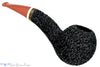 Blue Room Briars is proud to present this Dr. Bob Pipe Black Rusticated Hawkbill