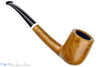 Blue Room Briars is proud to present this Charl Goussard Pipe Bent Billiard with Warthog Tusk