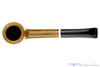 Blue Room Briars is proud to present this Charl Goussard Pipe Bent Billiard with Warthog Tusk