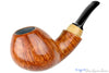 Blue Room Briars is proud to present this Jared Coles Pipe Bent Apple with Citrus Wood and 23K Gold Leaf