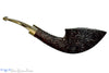 Blue Room Briars is proud to present this Andrea Gigliucci Pipe Bent Carved Black Dublin with Brindle