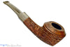 Blue Room Briars is proud to present this Andrea Gigliucci Pipe Bent Carved Bulldog with Brindle