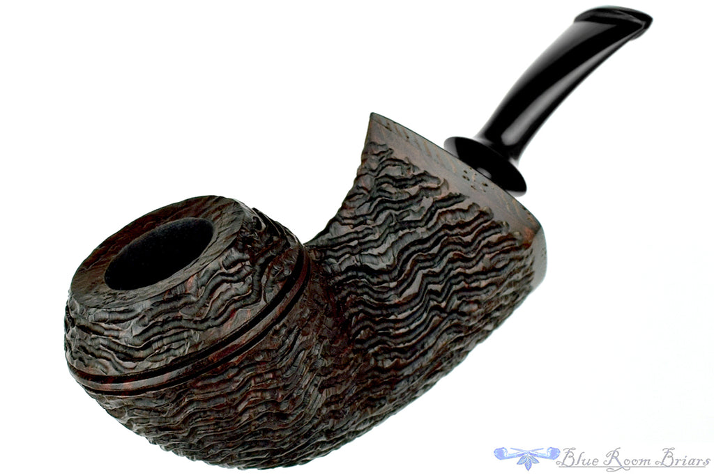 Blue Room Briars is proud to present this Andrea Gigliucci Pipe Carved Bull Ax with Wenge