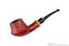 Blue Room Briars is proud to present this Bonsai Pipe by Tobias Höse Sandblast Rhodesian with Wood Ring