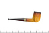 Blue Room Briars is proud to present this Jesse Jones Pipe 2220 Fumed Panel Billiard with Brindle and Hammered Brass