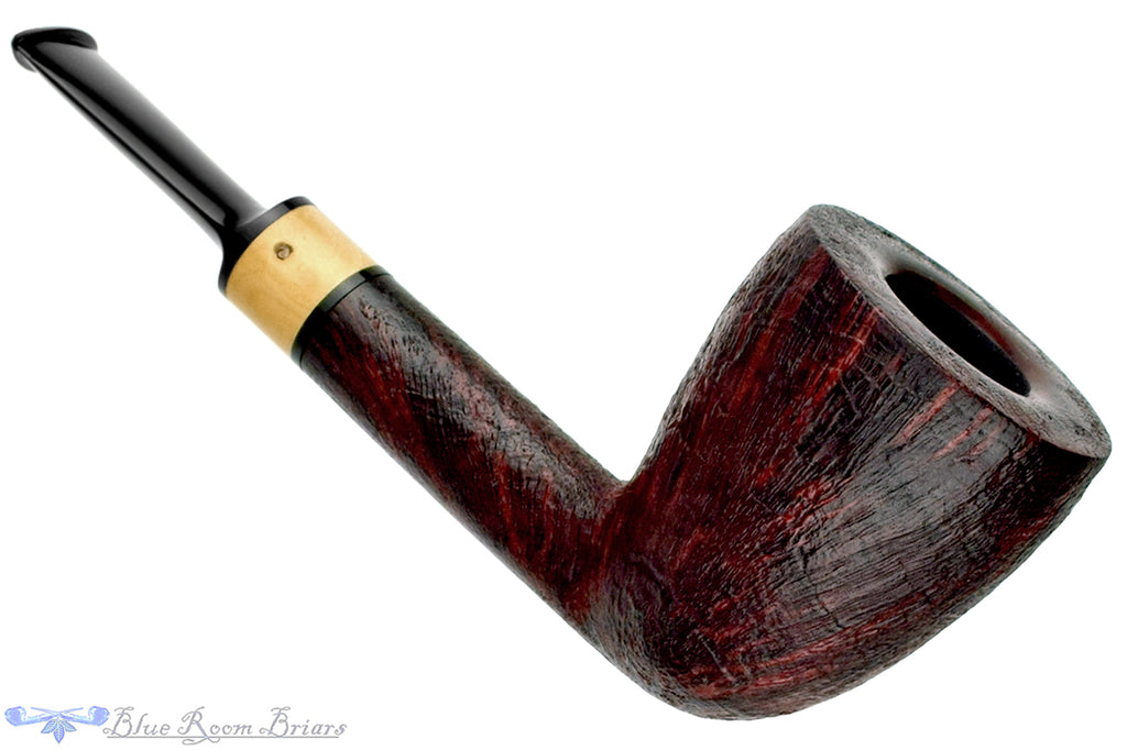 Blue Room Briars is proud to present this H Pipe by Aidan Hesslewood Sandblast Dublin with Boxwood