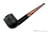 Blue Room Briars is proud to present this H Pipe by Aidan Hesslewood Sandblast Billiard with Brindle