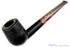 Blue Room Briars is proud to present this H Pipe by Aidan Hesslewood Sandblast Billiard with Brindle