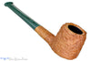 Blue Room Briars is proud to present this Nate King Pipe 667 Tan Blast Pot with Jade Brindle