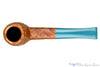 Blue Room Briars is proud to present this Nate King Pipe 668 Tan Blast Pot with Ebonite