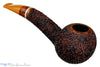 Blue Room Briars is Proud to Present this Dr. Bob Pipe Rusticated Hawkbill with Wood and Acrylic Insert