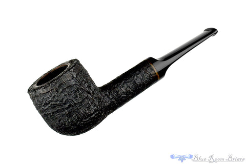 Jerry Crawford Pipe 1/8 Bent Sandblast Tomato