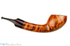 Benjamin Westerheide Pipe 1/8 Bent Tiger Striped Scoop at Blue Room Briars