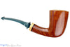 Blue Room Briars is proud to present this Bill Walther Pipe Bent Straight Grain Dublin with Boxwood and Brindle