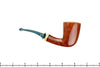 Blue Room Briars is proud to present this Bill Walther Pipe Bent Straight Grain Dublin with Boxwood and Brindle