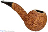 Blue Room Briars is proud to present this Dr. Bob Pipe Rusticated Hawkbill with Grey Brindle