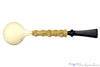 Blue Room Briars is proud to present this Nate King Pipe 551-19 Block Meerschaum Bamboo Billiard