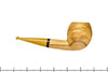 Blue Room Briars is proud to present this Dr. Bob Pipe (P) Sandblast Olive Wood Apple