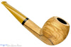 Blue Room Briars is proud to present this Dr. Bob Pipe (P) Sandblast Olive Wood Apple