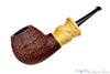 Blue Room Briars is proud to present this Michail Kyriazanos Pipe Sandblast Brandy with Buddha Bamboo and Boxwood