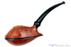 Blue Room Briars is proud to present this Alexa Pipe by Dragomir Aleksic1/2 Bent Flying Saucer with Custom Stand