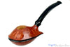 Blue Room Briars is proud to present this Alexa Pipe by Dragomir Aleksic1/2 Bent Flying Saucer with Custom Stand