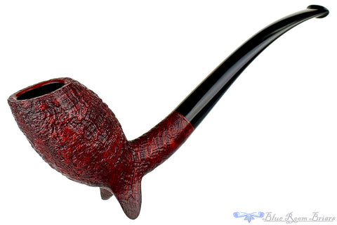 David Huber and Jesse Jones Collaboration Pipe Bent High-Contrast Freehand Sitter with Plateau and Bamboo