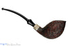 Blue Room Briars is proud to present this Doug Finlay Pipe Bent Sandblast Canted Egg with Acrylic