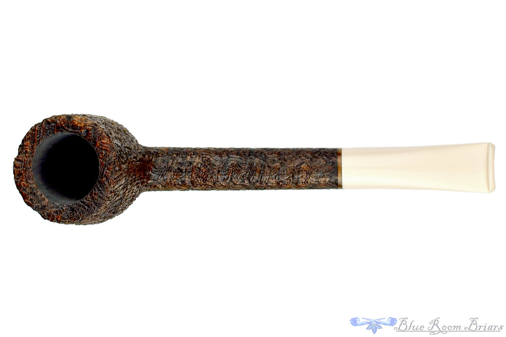 Blue Room Briars is proud to present this Bill Shalosky Pipe 608 Sandblast Liverpool with Juma Stem