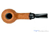 Blue Room Briars is proud to present this Bill Shalosky Pipe 487 Bent Ring Blast Apple with Kingwood