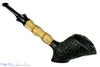 Blue Room Briars is proud to present this Dirk Heinemann Pipe Black Blast Cherrywood with Buddha Bamboo