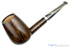 Andrey Kharitonov Pipe Billiard with Silver and Brindle