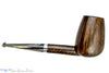 Andrey Kharitonov Pipe Billiard with Silver and Brindle