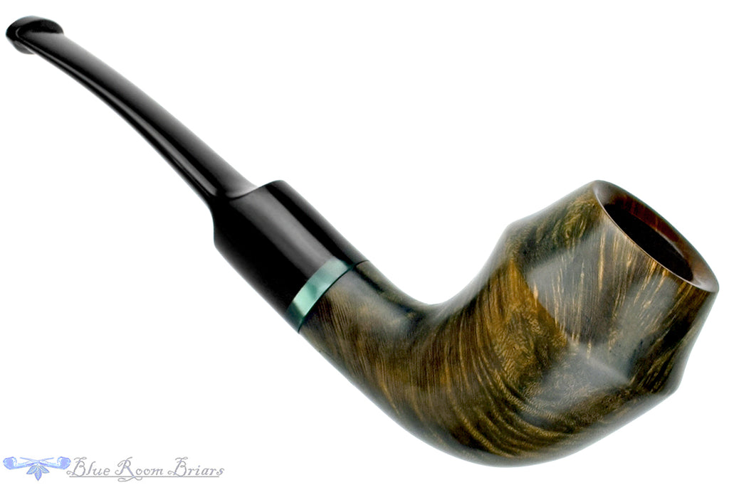 Blue Room Briars is proud to present this Ron Smith Pipe Rhodesian with Acrylic