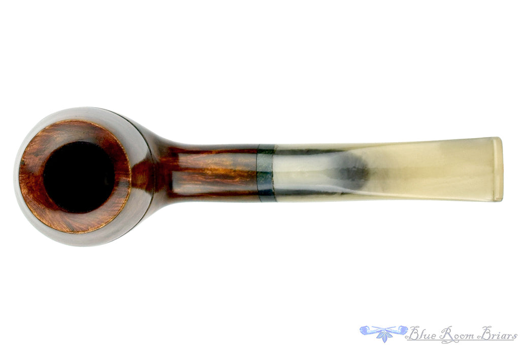 Blue Room Briars is proud to present this Ron Smith Pipe Bent Tall Rhodesian with Acrylic