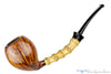 Blue Room Briars is proud to present this Jesek Pipe by Martin Paljesek Bent Bulb with Bamboo